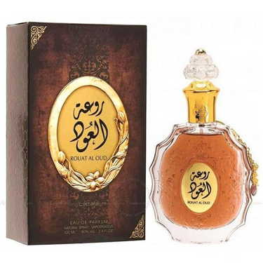 Lattafa Rouat Al Oud Eau de Parfum β Long-Lasting Unisex Fragrance β 100ml (3.4 oz) Oriental Woody Scent